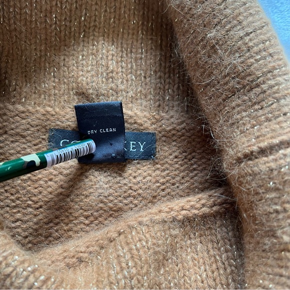 Copper Key Rabbit Hair Sweater Vest Sz M Soft Cozy Fall Turtleneck Chic - Picture 4 of 9